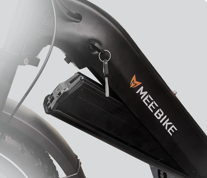 Meebike Gallop Step Over Black eBike