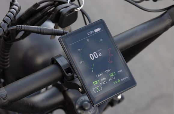 Meebike Gallop Step Over Black eBike