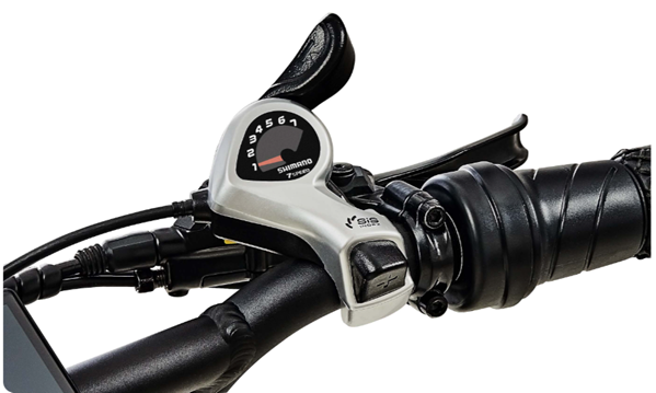 Meebike Gallop Step Over Black eBike