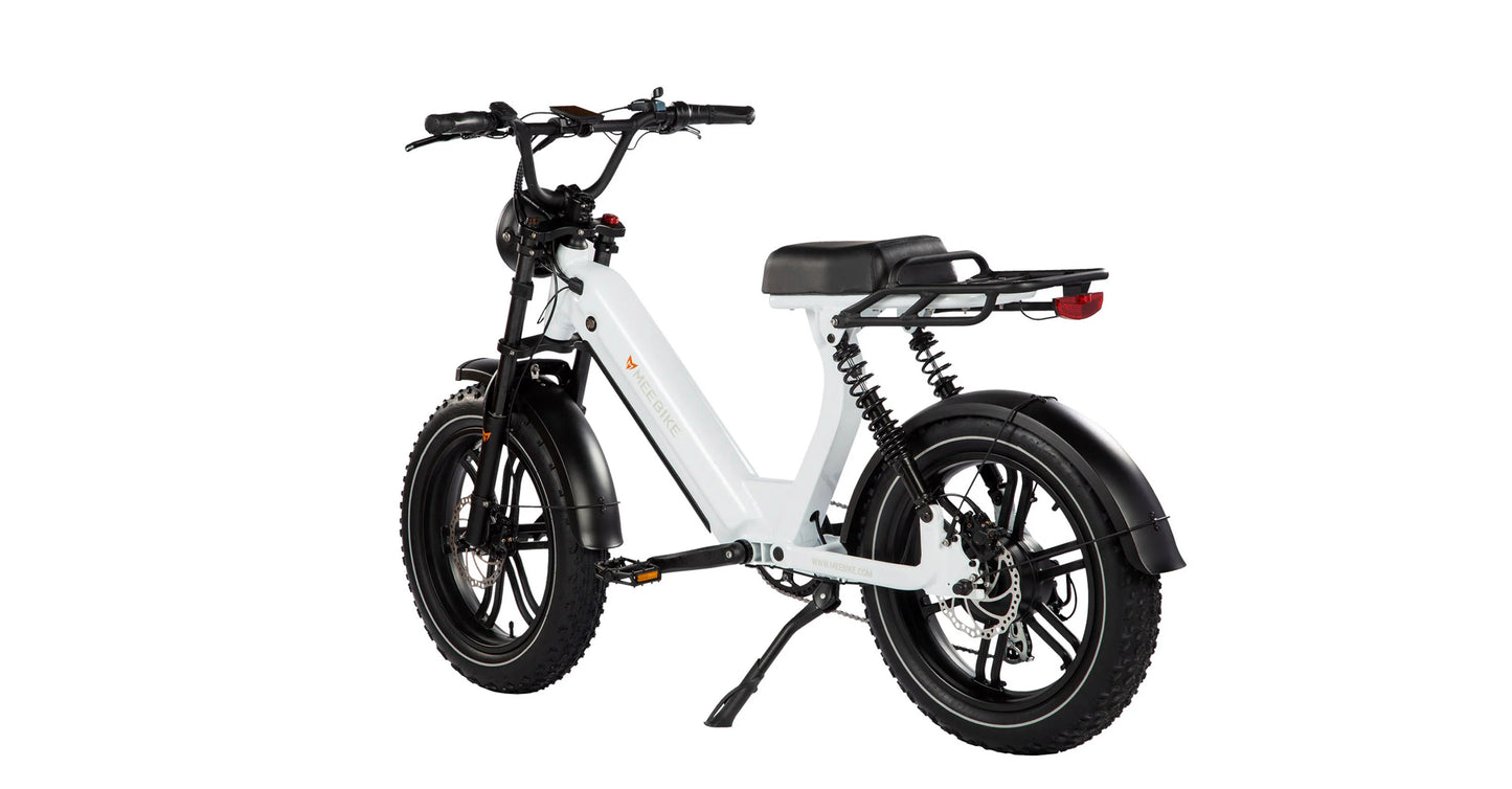 Meebike Gallop Step-Thru White eBike