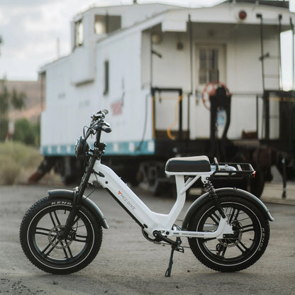 Meebike Gallop Step-Thru White eBike